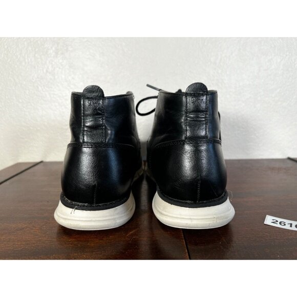 Nine West Hardey Men’s Chukka Boot Sz 9.5 Black Boots Colorblock Eur 42-43 - Picture 6 of 9